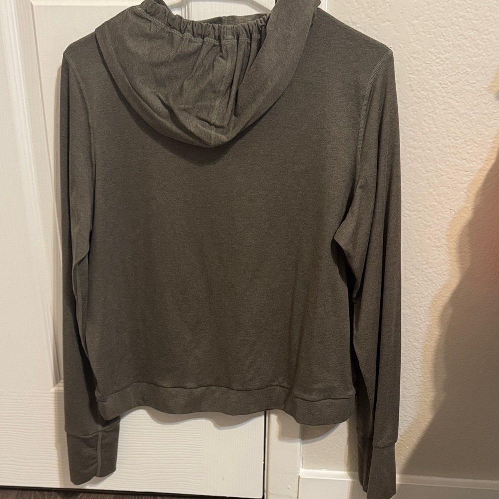 Vuori Halo Essential Hoodie Dark Green Large - Picture 3 of 3
